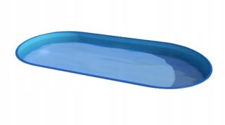 Basen Kanadyjski owalny IBIZA 5,25 x 3,2 x 1.5 m