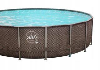 Basen stelażowy okrągły Swing Elite 4,27 x 1,07m