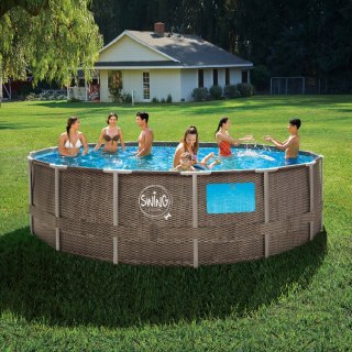 Basen stelażowy okrągły Swing Elite 4,57 x 1,22m