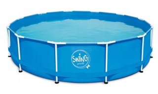 Basen stelażowy okrągły Swing 4,57 x 1,22m