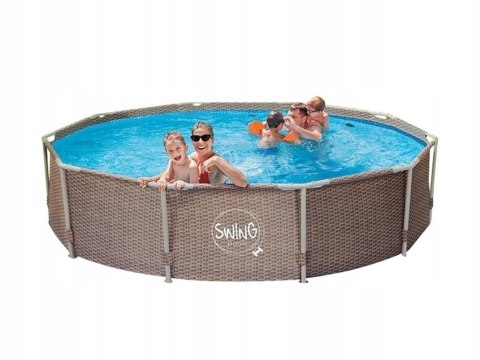 Basen stelażowy okrągły Swing Elite 3,05 x 0,76m Basen stelażowy okrągły Swing Elite 3,05 x 0,76m