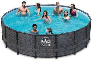 Basen stelażowy okrągły Swing Elite 4,88 x 1,22m