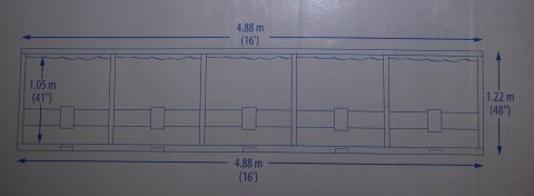 Basen stelażowy okrągły Swing Elite 4,88 x 1,22m