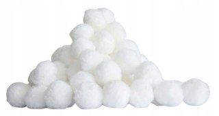 Kulki filtracyjne małe opakowanie 450g=17kg piasku