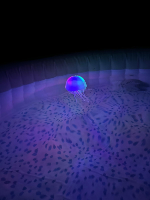 LED do basenu/ jacuzzi Pływająca meduza LED do basenu/ jacuzzi Pływająca meduza